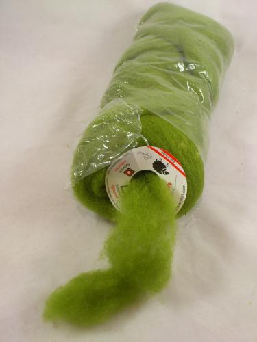 Wool ribbon 10 m. green (GU13)